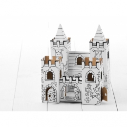 Kartonový model k vymalování Růženčin hrad - 1 ks