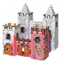 Kartonový model k vymalování Růženčin hrad