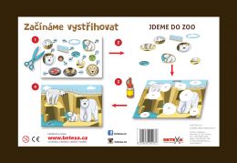 Začínáme vystřihovat - vystřihovánky - Jdeme do ZOO