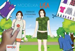 Vystřihovánky Modelka Lisa - papírové oblékání - 0 ks