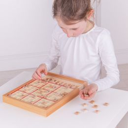 Dřevěná hra Sudoku - 0 ks