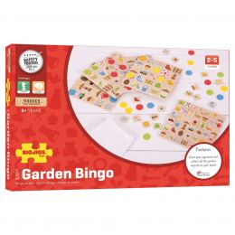 Dřevěná hra Zahradní bingo