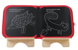 Kreslící knížka - omalovánka s křídami Lesní zvířátka
