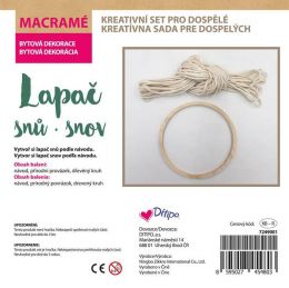 Kreativní sada Macrame - Lapač snů