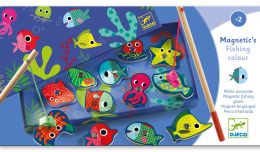 Magnetická hra Ulov si rybičku - barevné rybičky