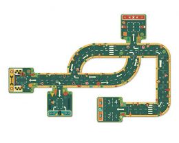 Obří puzzle Silnice