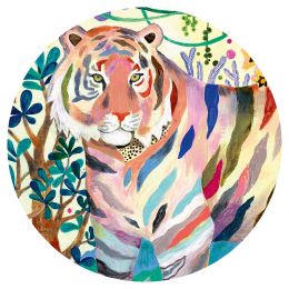 Puzzle - obraz Duhoví tygři
