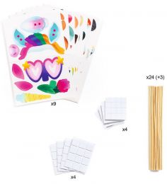 Kreativní sada DIY Vytvoř si masky na zvířecí párty