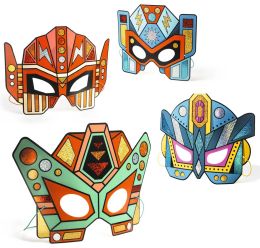 Kreativní sada Masky superrobotů