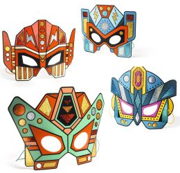 Kreativní sada Masky superrobotů