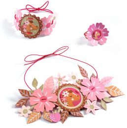 Kreativní sada Výroba třpytivých květinových šperků