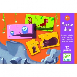 Puzzle duo Najdi mládě - 0 ks