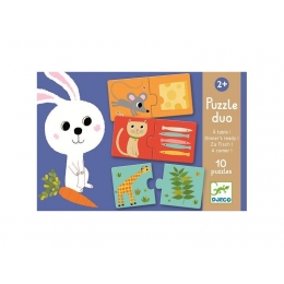 Duo Puzzle Co bude dnes k obědu - 0 ks