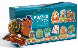 Puzzle Vláček se zvířátky - 0 ks Puzzle Vláček se zvířátky - 0 ks