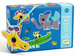 Duo puzzle Articulo Animals