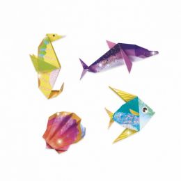 Origami metalické - Pod vodou