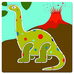 Šablony na malování Dinosauři