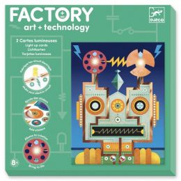 Factory art + technology Svítící obrázky Roboti - 0 ks