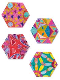 Origami - malování - Hvězdné mandaly