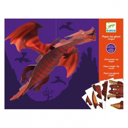 Origami  - skládačka Velký drak - 0 ks