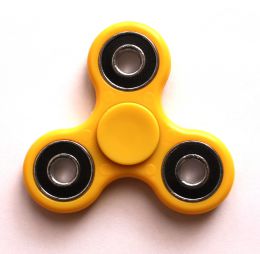 Fidget Spinner - antistresová hračka - žlutý - 1 ks