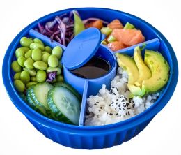 Krabička na jídlo Poke Bowl Hawaii Blue - 0 ks