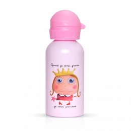 Nerezová láhev pro děti Princezna - 0 ks