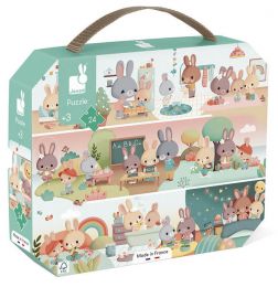 Puzzle Můj den - zajíčci - 0 ks Puzzle Můj den - zajíčci - 0 ks