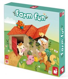 Dětská společenská hra Zábava na farmě - 0 ks
