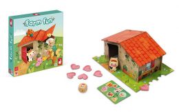 Dětská společenská hra Zábava na farmě