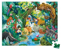 Puzzle Dobrodružství v džungli 2
