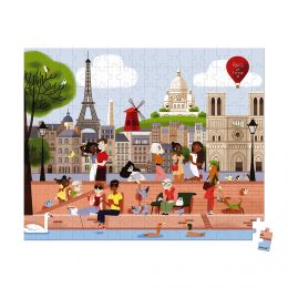 Janod Puzzle Paříž