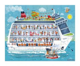 Puzzle Námořní plavba - velká loď - 100-200 kusů
