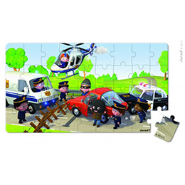 Puzzle Brice a policejní auto