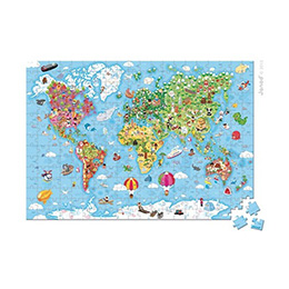 Giant Puzzle Mapa světa