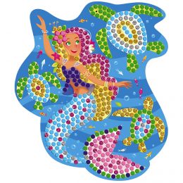 Kreativní mozaika Mořské panny a delfíni