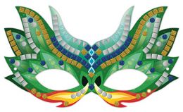 Mozaikové obrázky Párty masky