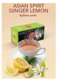 Čaj Tea Bags Herbal Tea Ginger Lemon 25 x 2,5 g