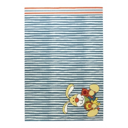 Dětský koberec zajíček Semmel Bunny modrý 4 SK-0527-01 - 1 ks