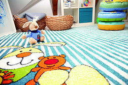 Dětský koberec zajíček Semmel Bunny modrý 5 SK-0527-01