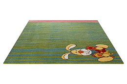 Dětský koberec zajíček Semmel Bunny 2 SK-0527-02 zelený