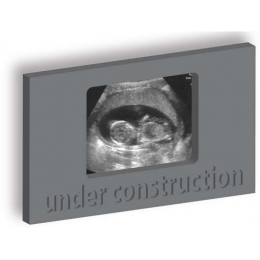 My First Picture - rámeček na fotku z ultrazvuku - šedý - 1 ks