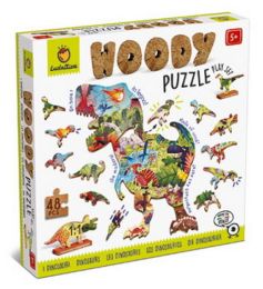 Dřevěné puzzle Dinosaurus - 0 ks