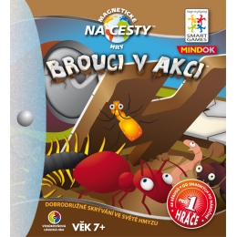 Brouci v akci - magnetická cestovní hra - 0 ks