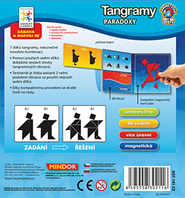 Tangramy: Paradox - magnetická cestovní hra