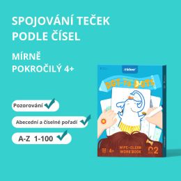 Od tečky k tečce - spojuj čísla, Level UP 02