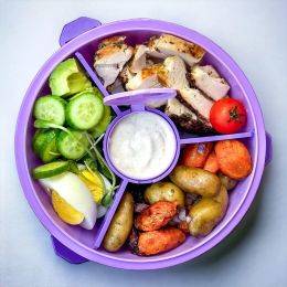 Yumbox Krabička na jídlo Poke Bowl Maui Purple