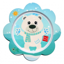 Melaminový talíř pro děti Lední medvěd - 0 ks