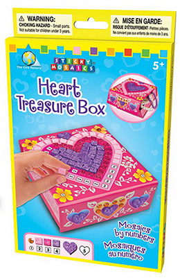 Vytvoř si krabičku na poklady - srdce