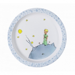 Dětský talíř Malý princ, modrý - 0 ks